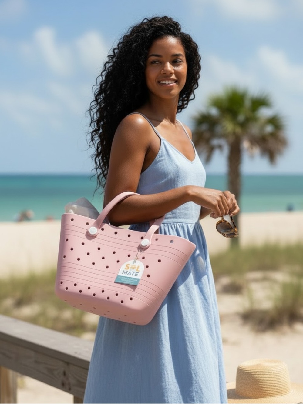NWT XL Pink  Bogg StyleTote Bag